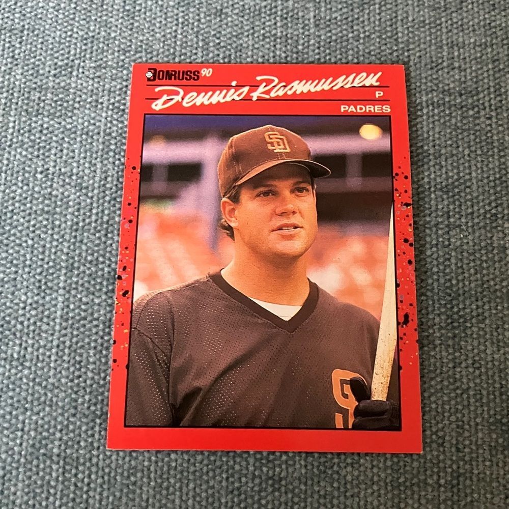 1990 Donruss San Diego Padres Baseball Card Trading Card